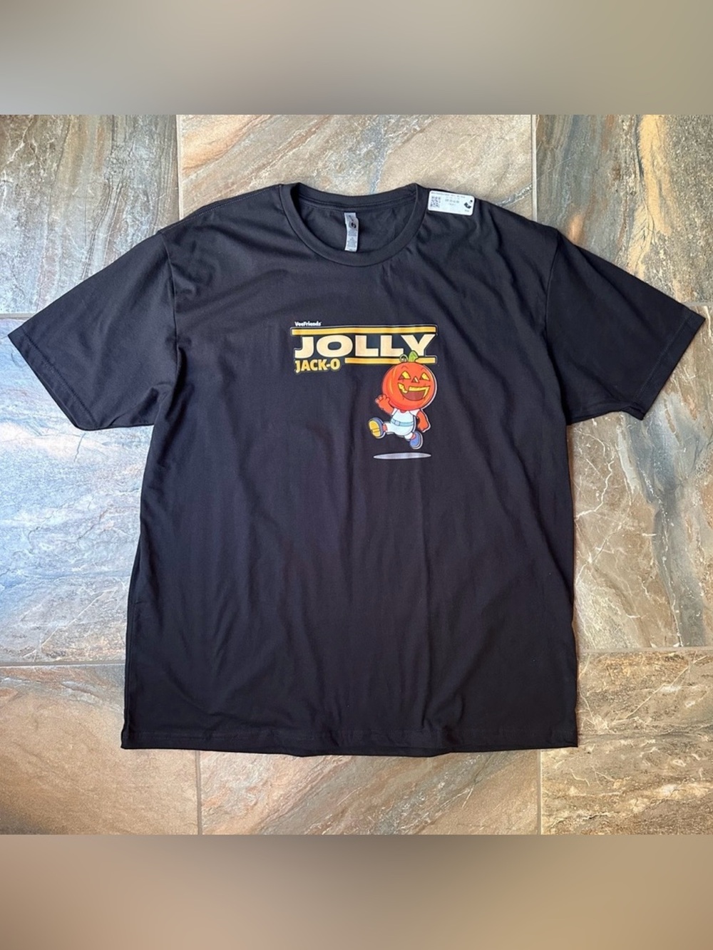 Jolly Jack-O Character Tee NWT Adult Size 3XL VeeFriends